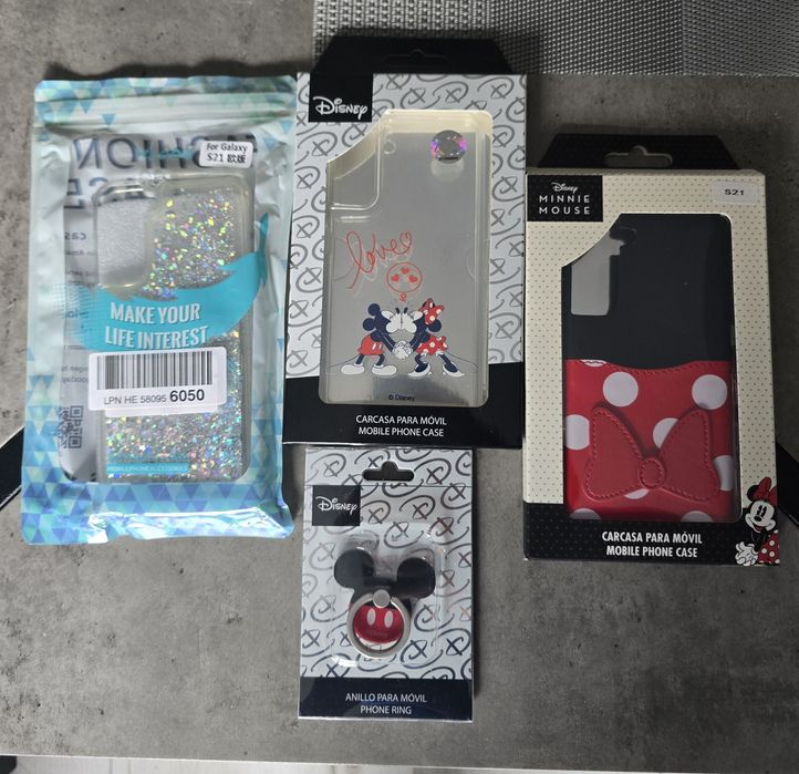 3 Huse de telefon pentru Galaxy S21, phonering cadou