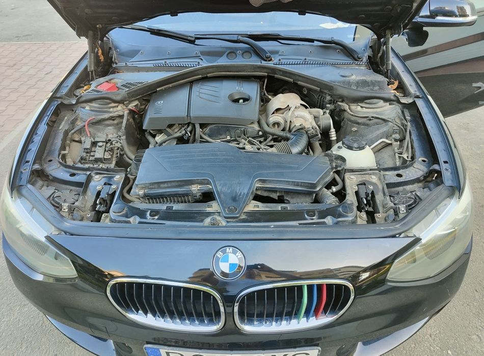BMW benzina motor 1.6 / 2012 negru 140 CP / km 190.000