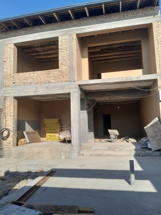 Кибрайда янги курилган участка