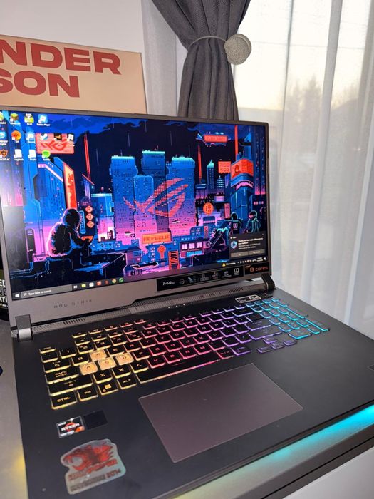 Laptop Gaming NOU Ryzen 7 4800H RTX 3050 Ti 16GB RAM 512GB SSD