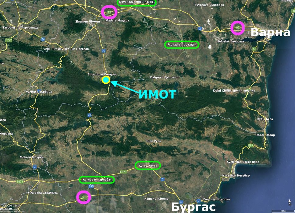 Продава се Парцел в Смядово - 11213 кв.м за 6 €/кв.м - Снимка #4