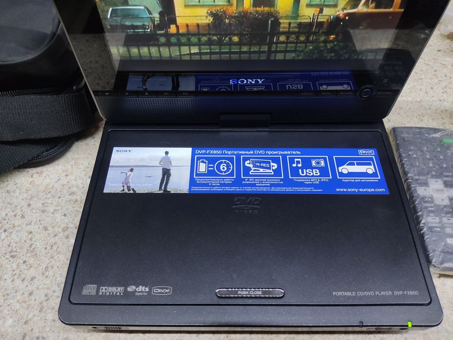 Sony dvp-fx850 портативный ДВД