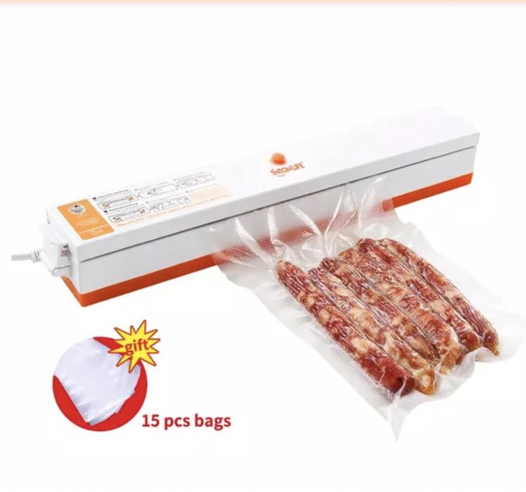 Aparat pentru sigilat si vidat pungi + Pungi Cadou