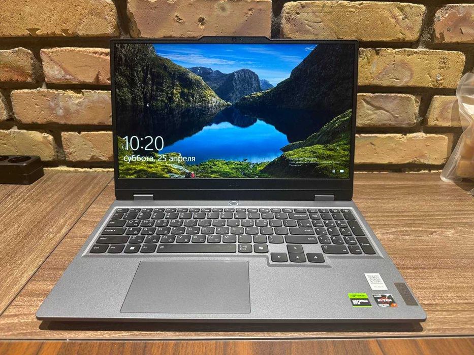 Продается ноутбук Lenovo LOQ 15" (R7-7435HS/RTX4060 8GB)