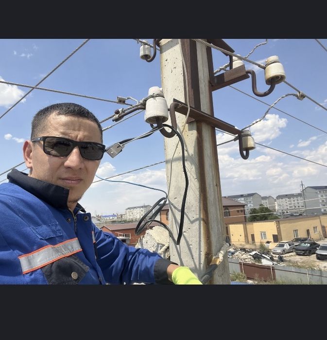 Профессиональный Электрик на выездь срочно недорого 24/7Атырау