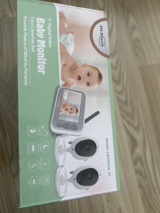 Baby Monitor cu 2 camere video , NOU in cutie