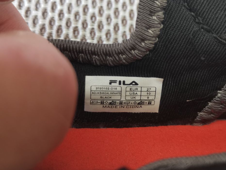 Сандали Fila aqua