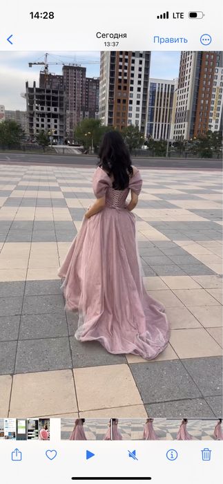 Вечернее платье на выпускной