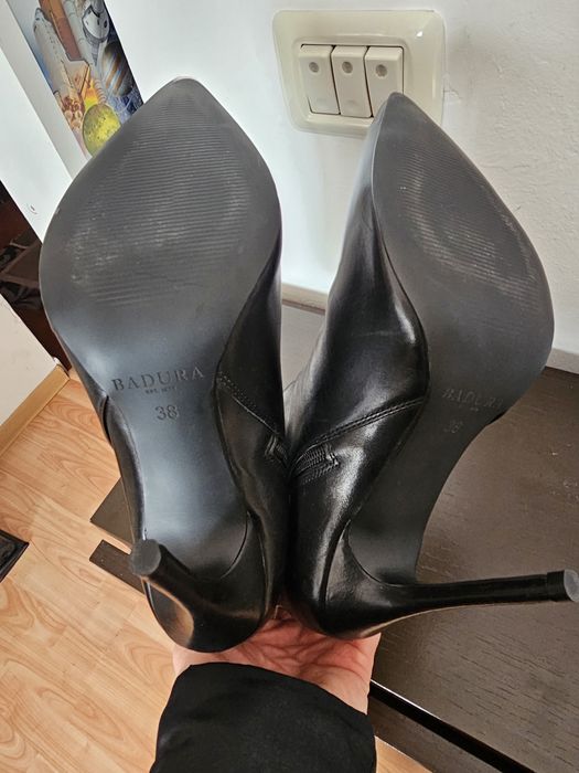 botine stiletto badura
