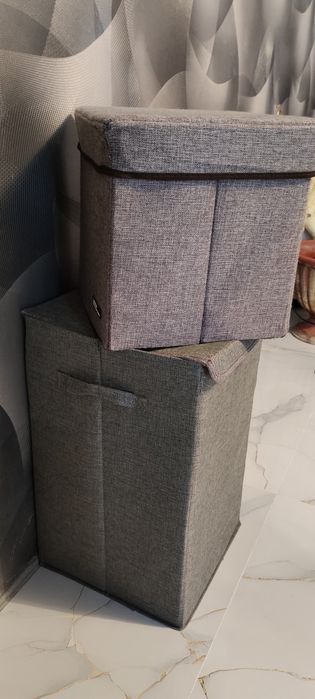 Тканевые складные коробки