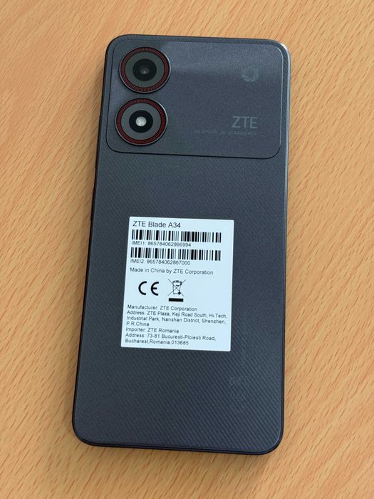 Telefon mobil ZTE Blade A34