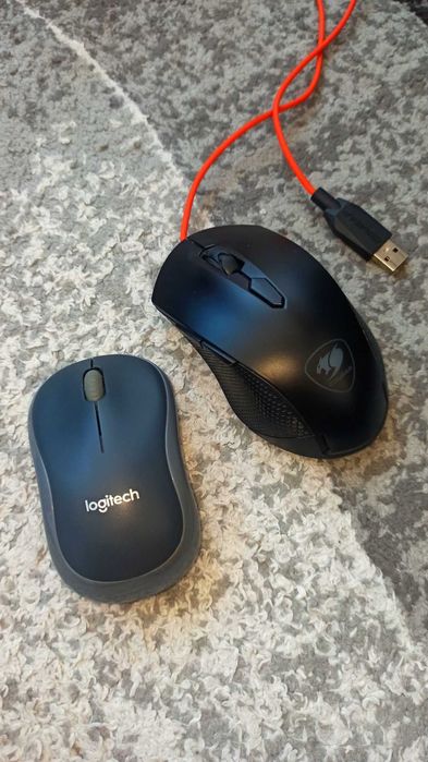 Безжична мишка Logitech Wireless Mouse M185; COUGAR MINOS X2