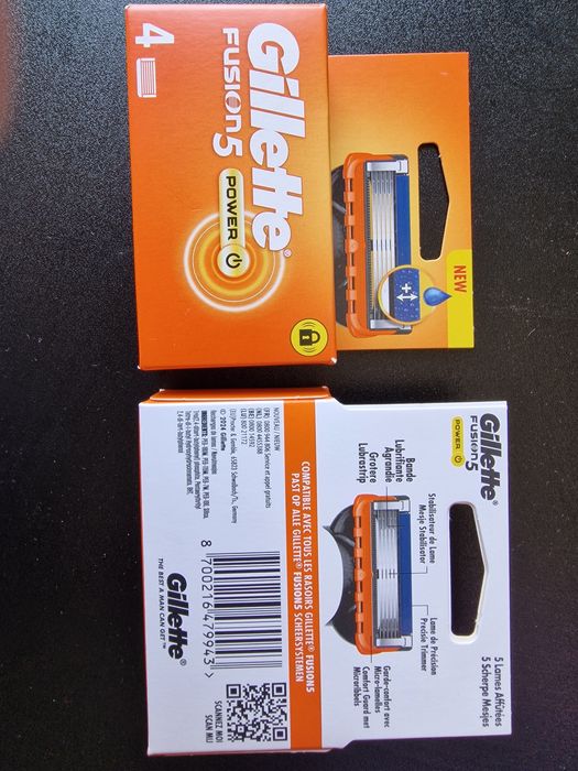 Rezerve de ras Gillette fusion Proglide Power aparat baterie vibrații