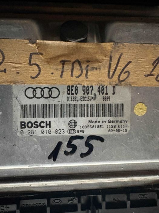 Компютър еку ecu електронен блок двигател Ауди а4 б6/7 2,5тди