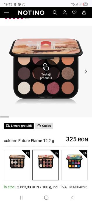 Fard mac culori nud 12