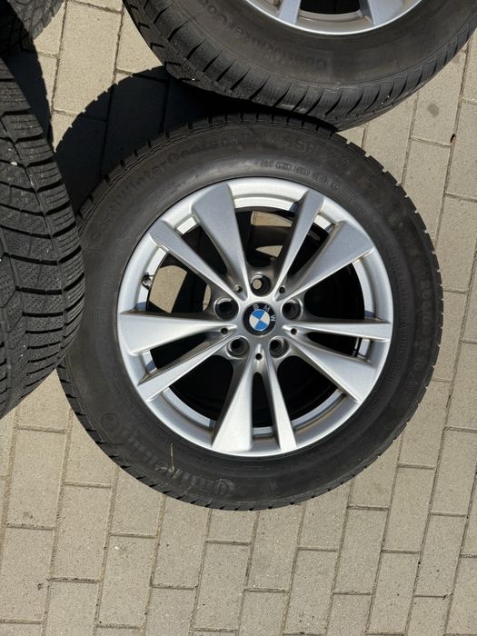 Jante 5x112 Bmw Seria 1 2 originale 205 60 16  continental iarna