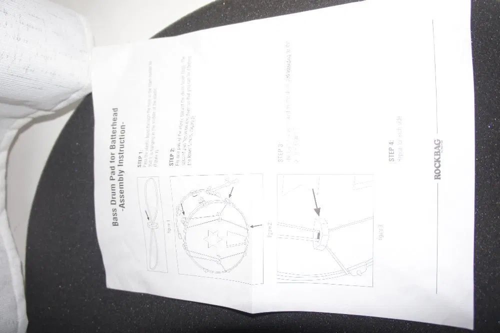 Silent Impact Drumpad RB22144 B, de la Rockbag