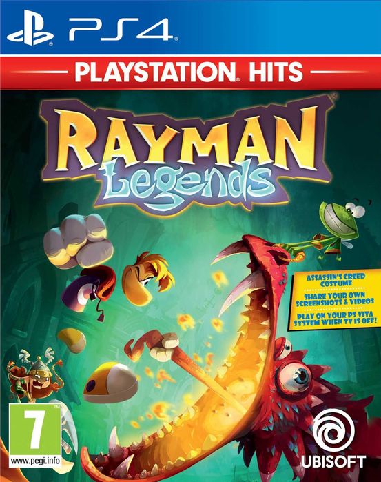 Rayman Legends (PS4), Игра, Playstation, PS4, PS5, нова