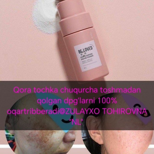 Yuz uchun Enzimny pudra dog'lar uchun 1-qo'l qonuniy va halol maxsulot