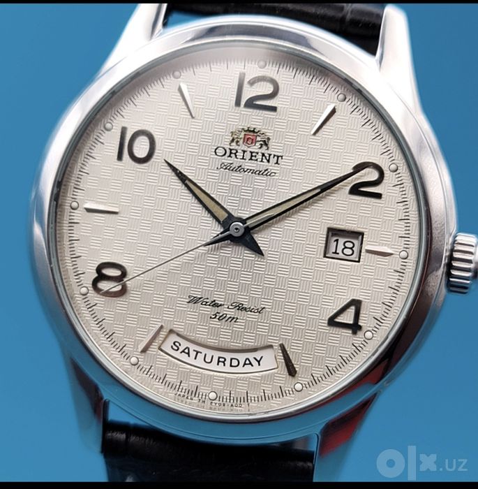 Редкие механические часы Orient «Chief» Automatic (Day-Date)