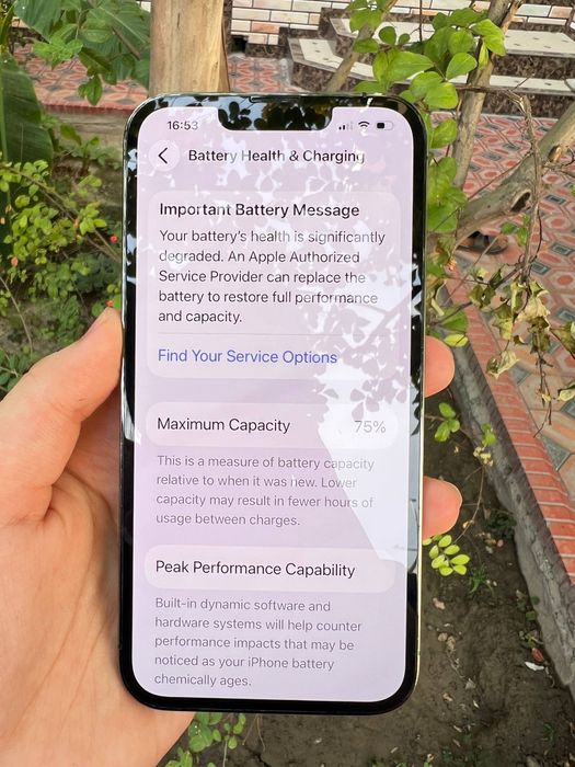 I phone 13 pro ideal qirilgan joylari yoq karobkasi bor