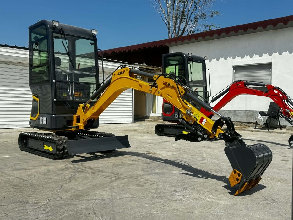 Нов мощен мини багер Kubota