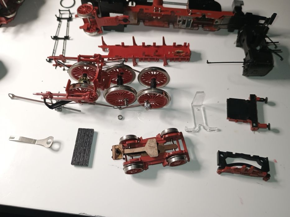 Piese locomotiva BR01 BR17 BR18 BR36 Fleischmann trenuleț electric HO