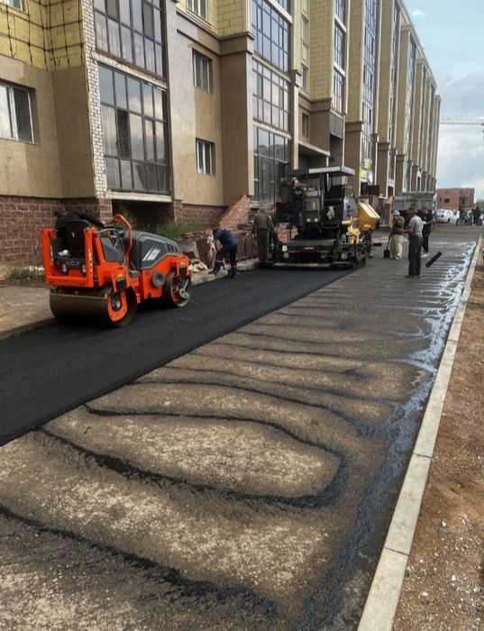 Укладка асфальта