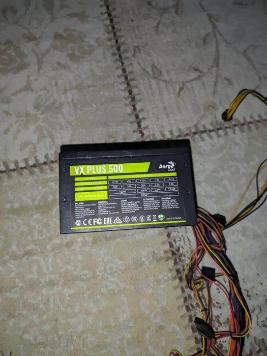 Блок питания vx plus 500