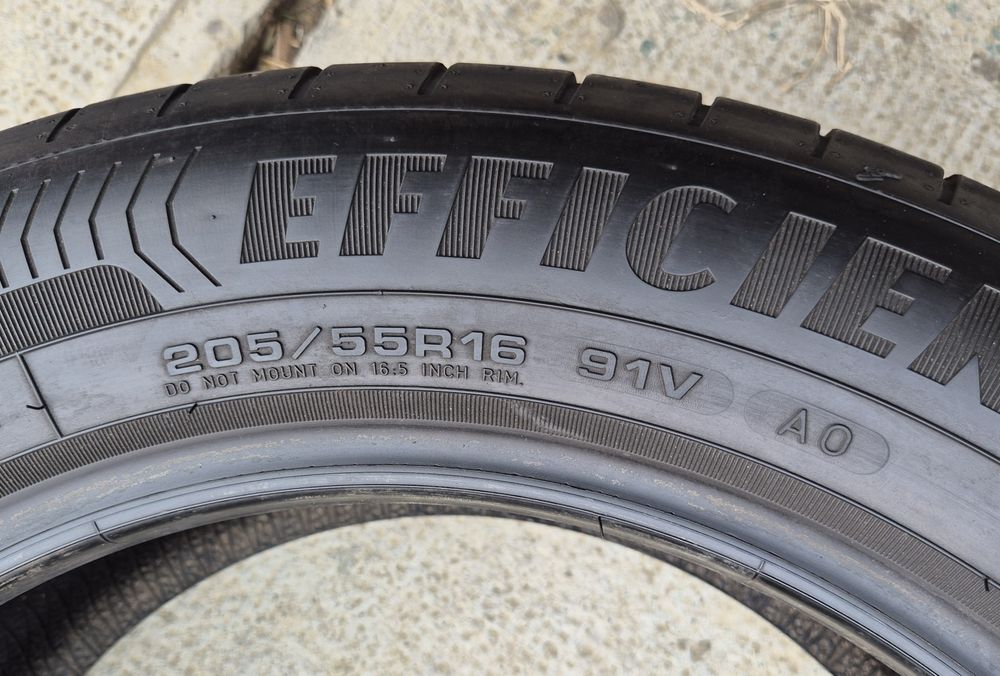 Set 2buc 205/55 R16 91V Goodyear Eficient Grip Performace AO vară