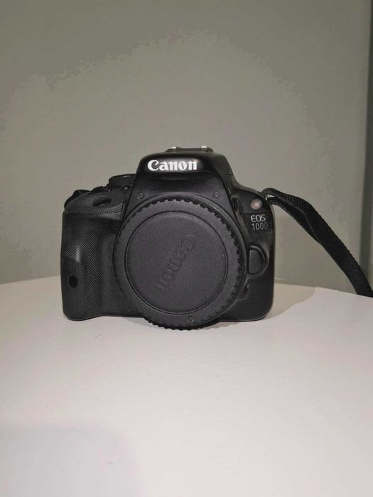 Canon EOS 100d + обектив 55mm