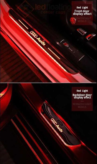 LED лайсни за прагове на автомобил