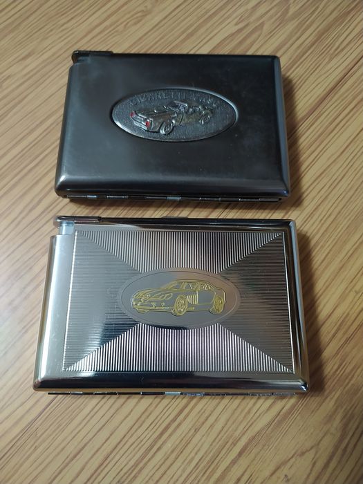 Отличный подарок для мужчины - портсигар с  зажигалкой. Новый и б/у. 1