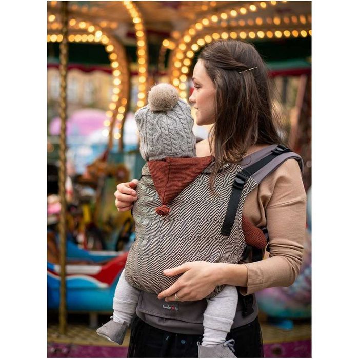 4+ месеца | Eргономична раница KinderHop MultiGrow - Diamond Mystic