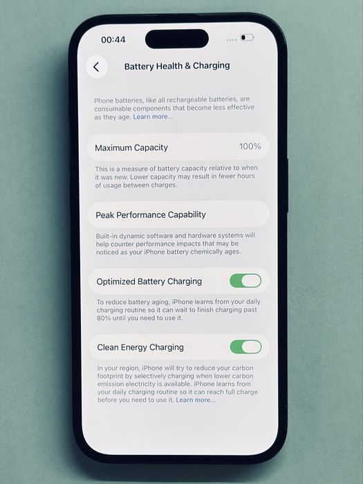 iPhone 14 Pro Black 100% battery