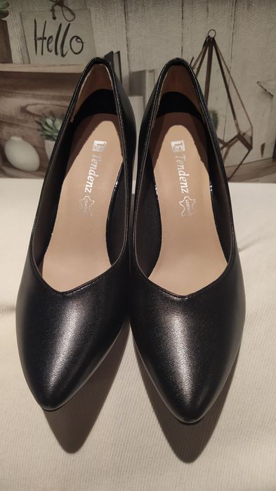 Черни обувки Тенденз 38