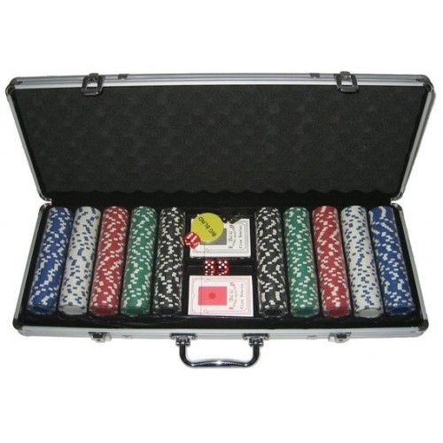 Servieta poke 100.300si500 jetoane. trusa jetoane set poker