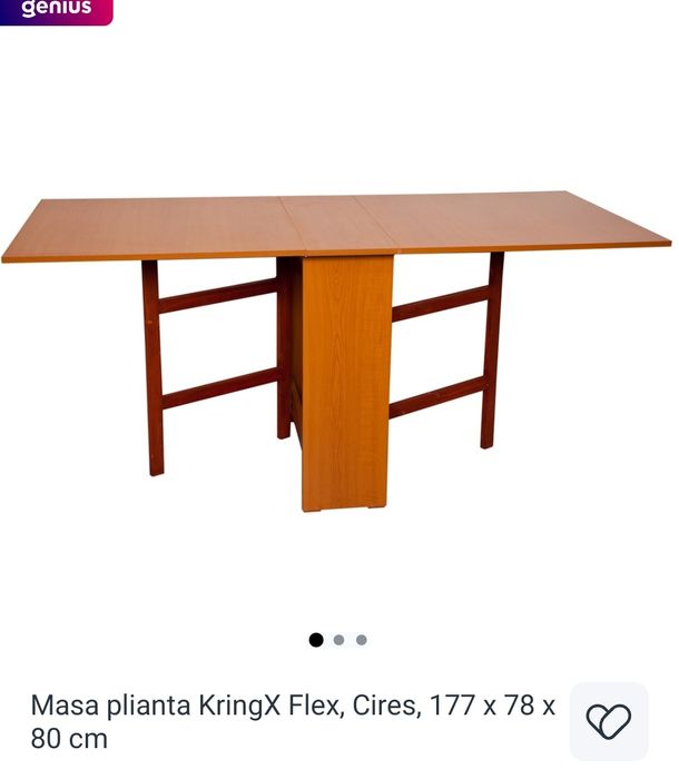 Vând masă pliantă - 70 lei