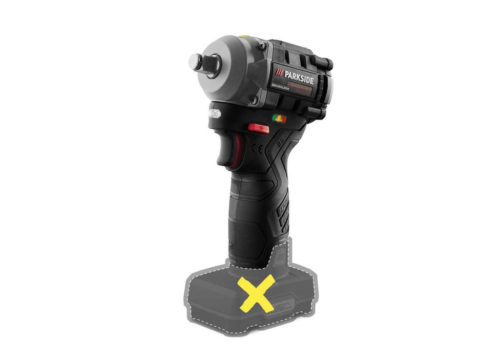 5г.ГАРАНЦИЯ Акумулаторен, безчетков гайковерт PARKSIDE PPDSSA 12 A1