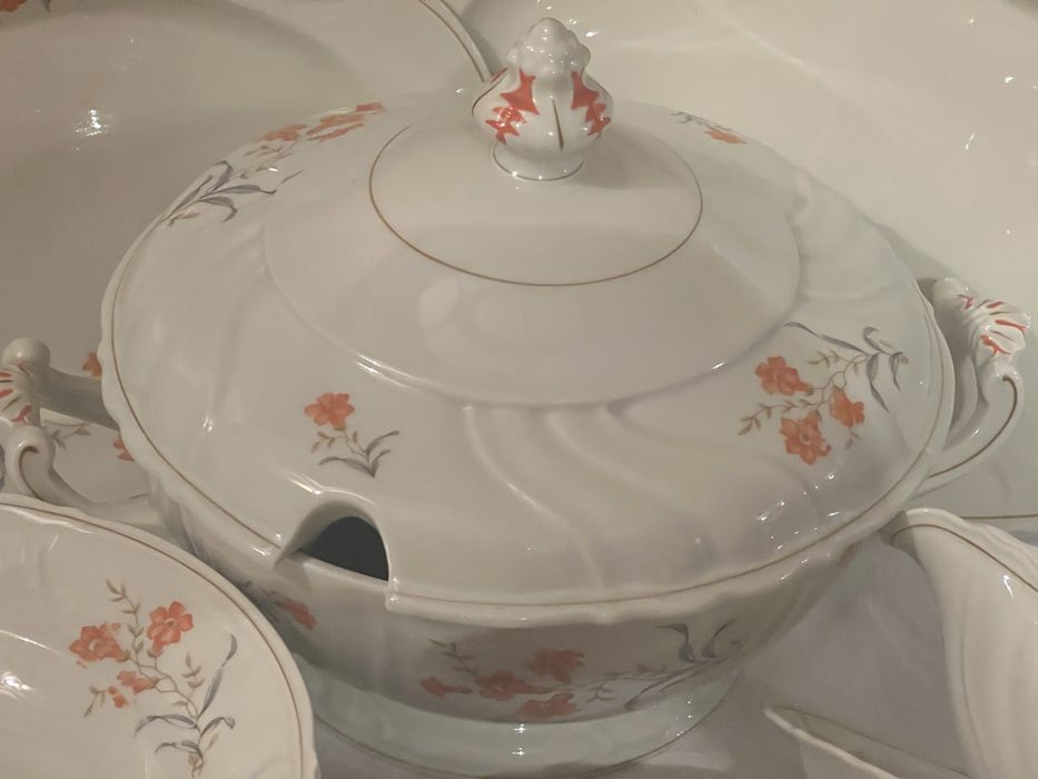 Сервиз за хранене за 6 души порцелан Altwasser 1939 г