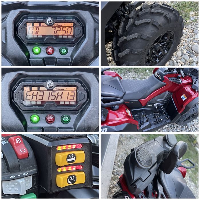 Atv Can Am Outlander Max PRO 650cc R 4x4 2019 / LTD Edition - LONG/ Recent adus -impecabil ! (Bombardier)