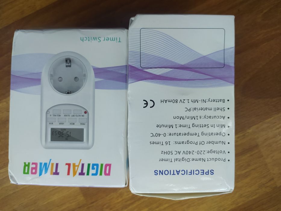 Умная Розетка с таймером 16 программ