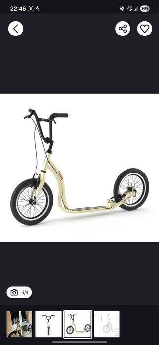 Vand trotinetă  aluminium  de adulți  Yedoo Friday 6.9 kg !
12705 - Y3