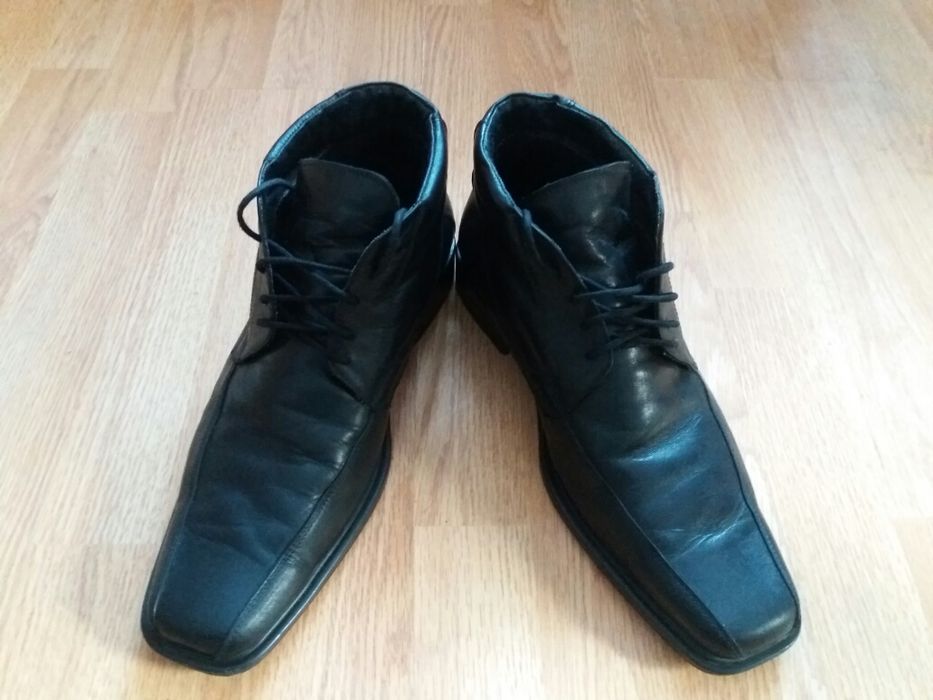 Ghete piele naturala , 42 , stare f. Buna