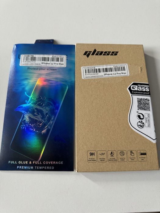 Folie sticla fata/spate iphone 15 pro max, iphone 12 pro max