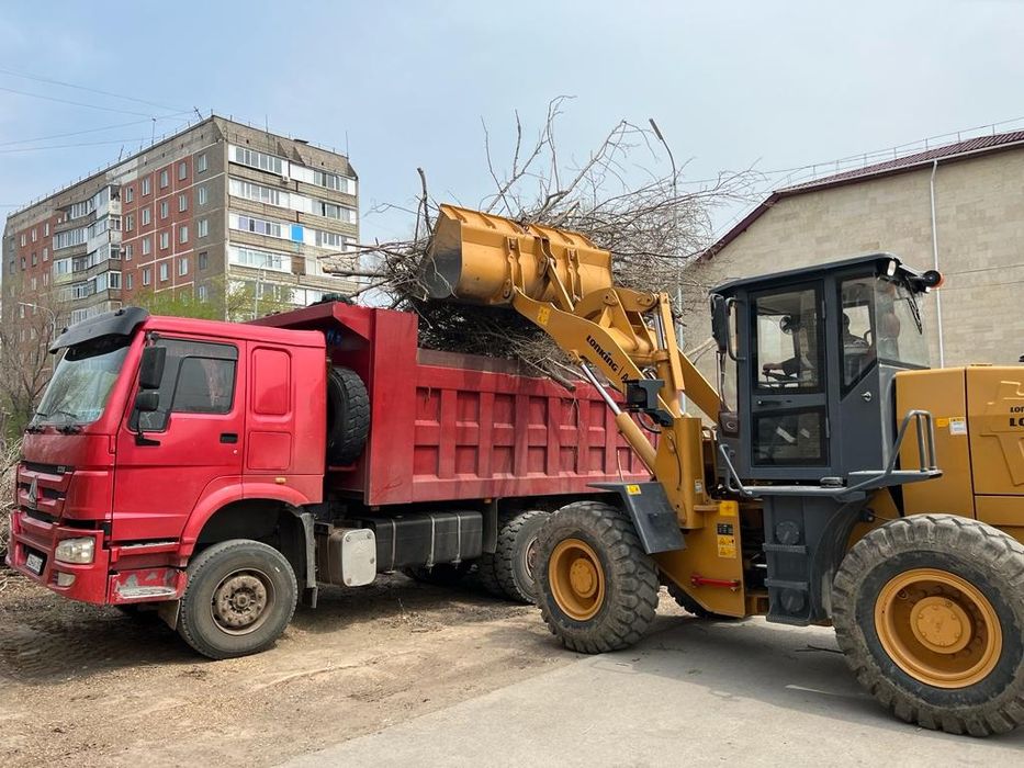 Услуги погрузчика и самосвала с оборудованием для Qarmet