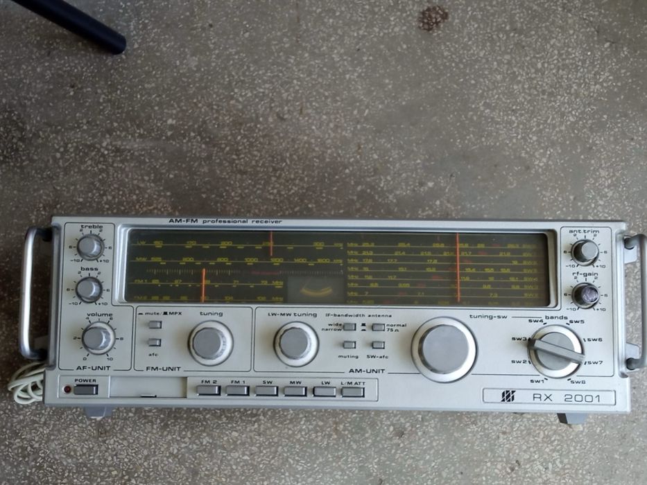 Radio RX 2001. An 1985
