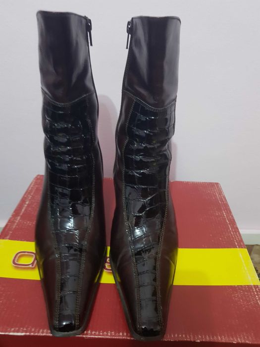 botine damă piele naturala, mărimea 39