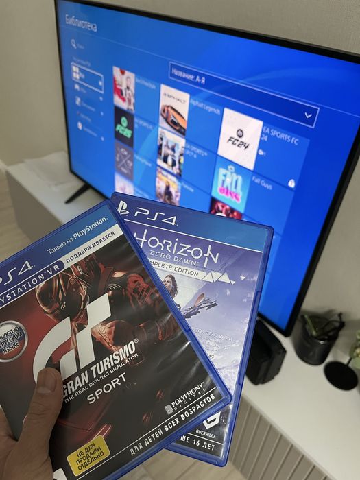 Пс 4 слим и 17 игр