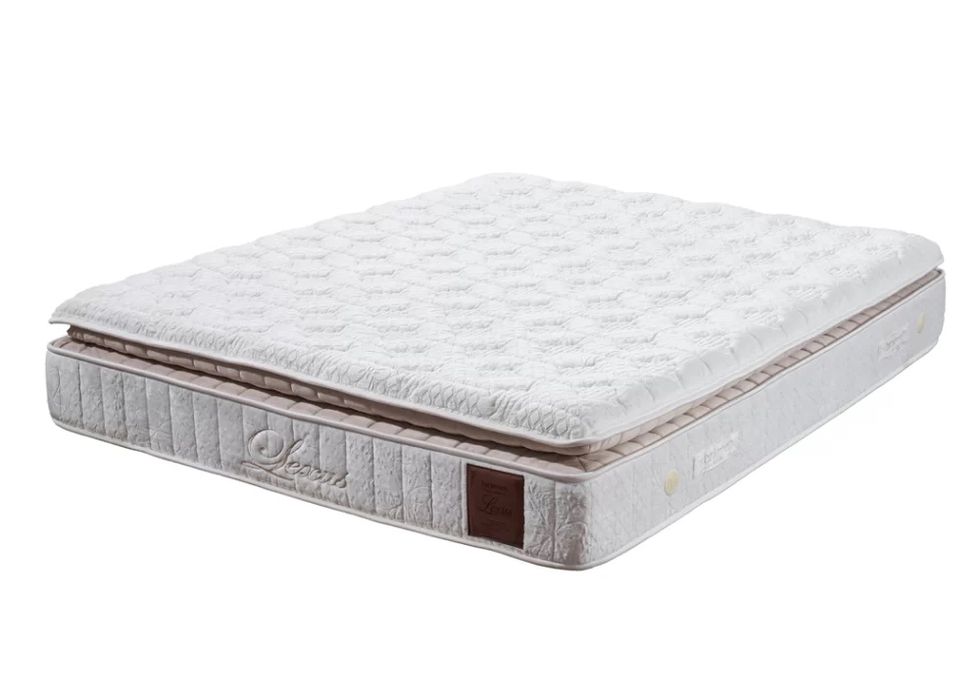 Тапицирано легло Lexus Платинено Сиво с луксозен матрак